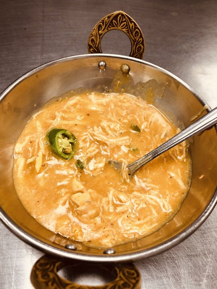 Chicken karahi with fresh jalapeño